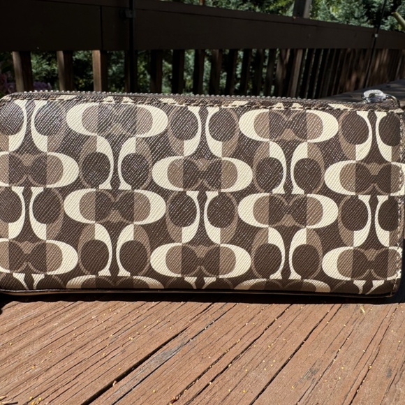 Coach Peyton Dream C Slim Zip Wallet F50150 - Picture 6 of 7